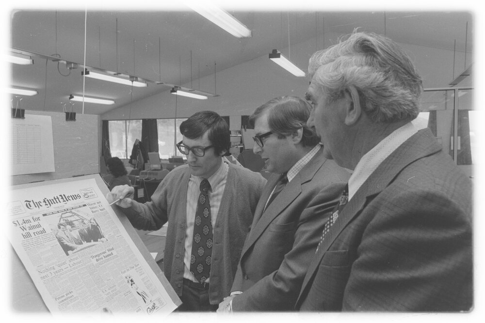 M.P. sees newspapers and printing at INL, Taita