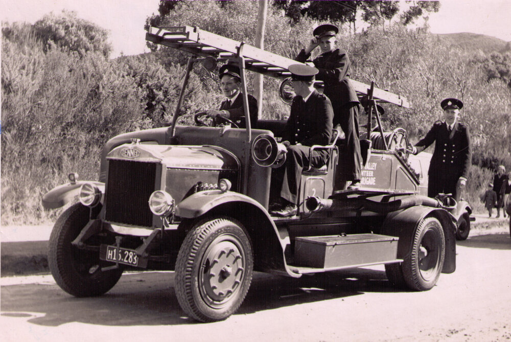 Dennis Fire Engine of Stokes Valley Fire Brigade