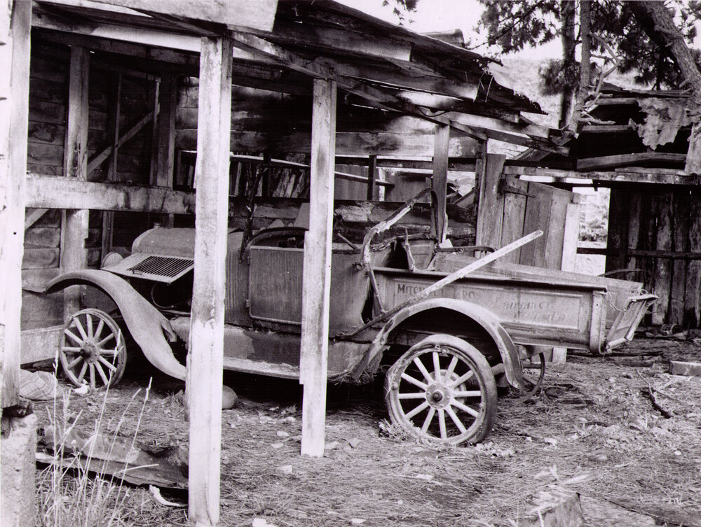 Mitchell's Old Milk Delivery Truck