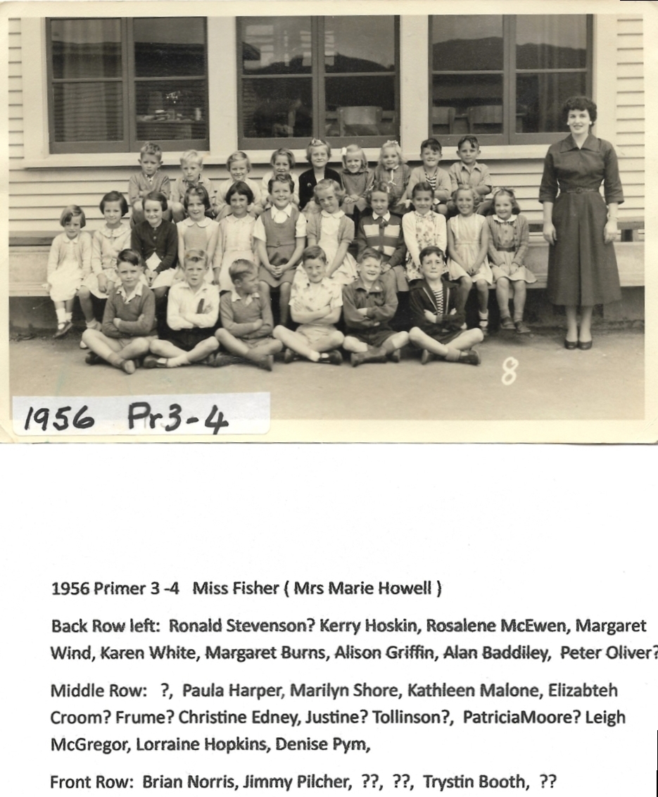 Taita Central School class photo 1956, Primers 3-4