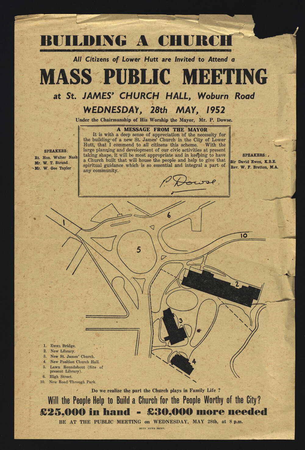 Building a Church : Mass Public Meeting