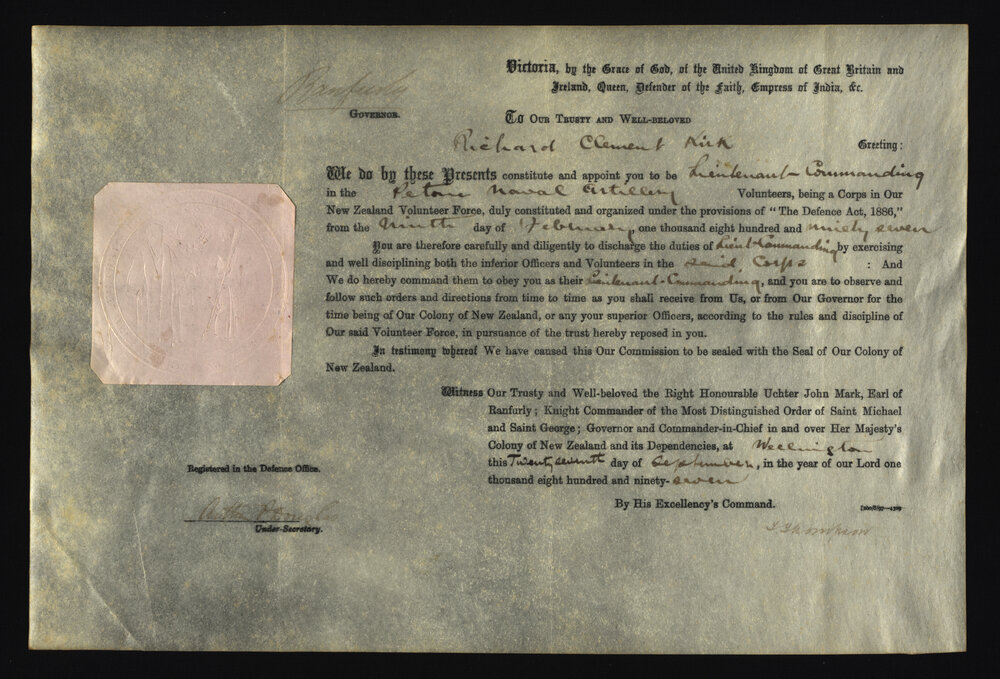 Certificate of Appointment