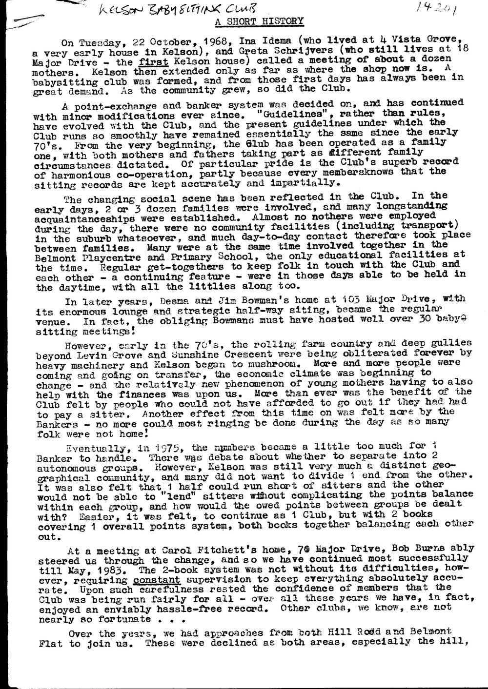 A Short History