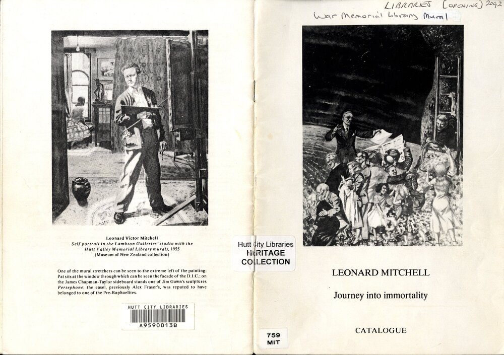 Journey Into Immortality : Leonard Mitchell and the Lower Hutt War Memorial Library Murals