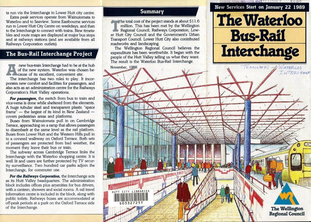 The Waterloo Bus-Rail Interchange