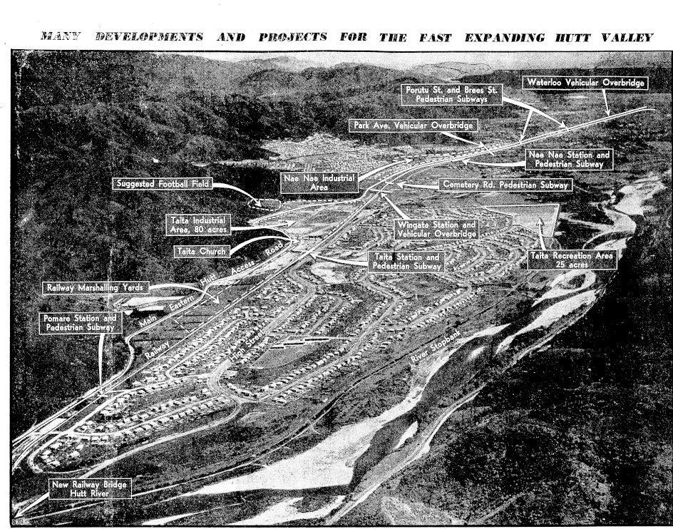 Many Developments and Projects for the Fast Expanding Hutt Valley