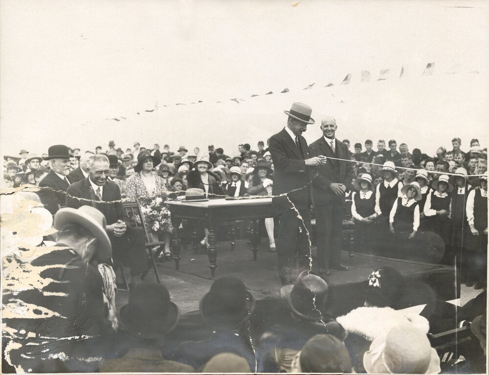 Opening of New Hutt Bridge