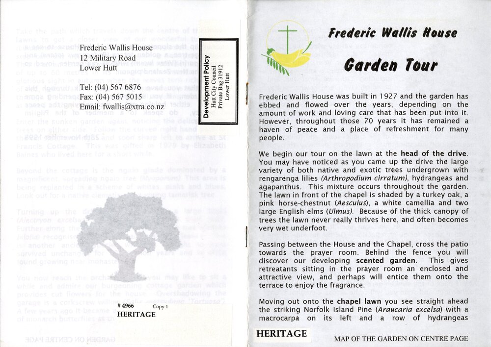 Frederic Wallis House : Garden Tour