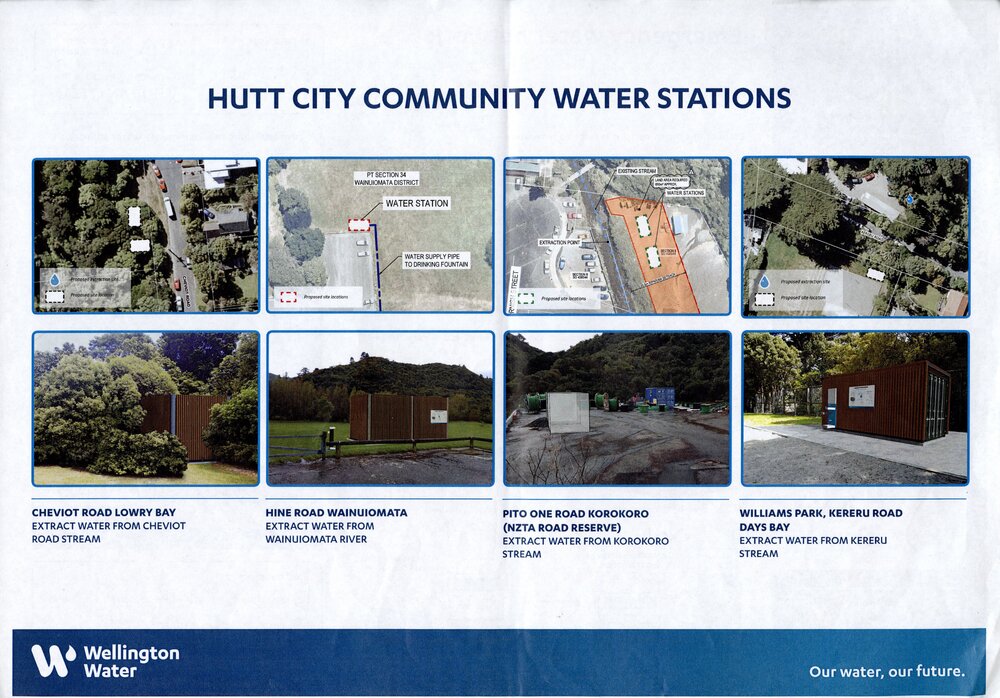 Hutt City Community Water Stations