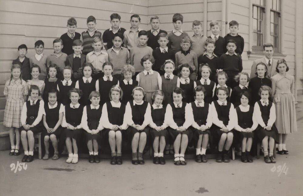 Petone Central School - Class Photographs, 1954