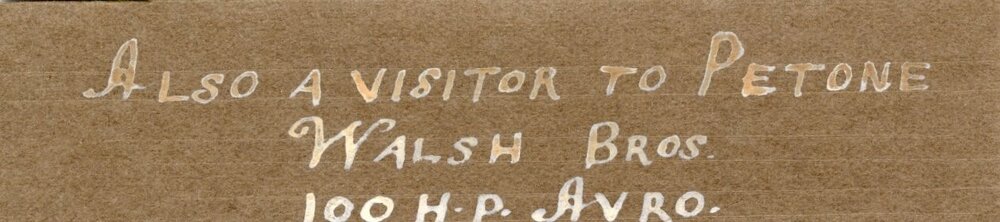 The Walsh Brothers in Petone