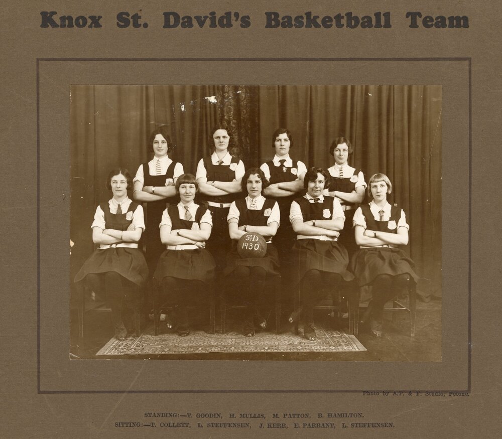 Knox St. David''s Basketball Team