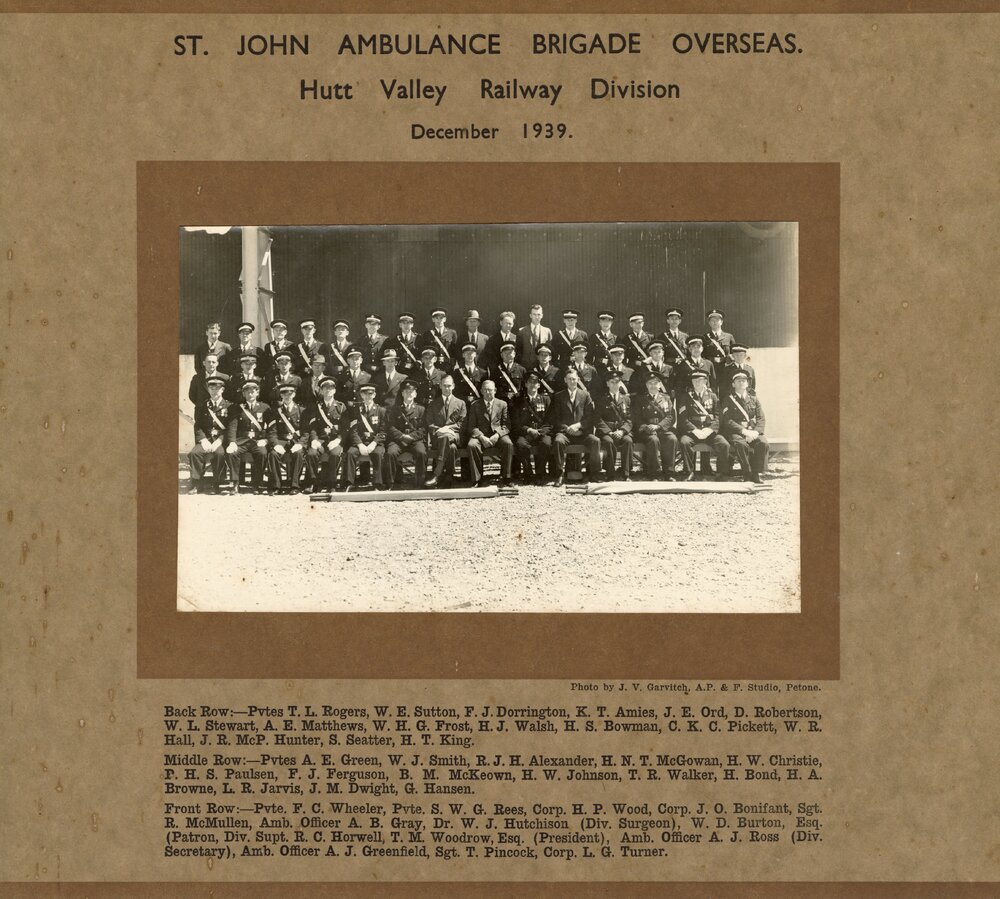 St. John Ambulance Brigade Overseas