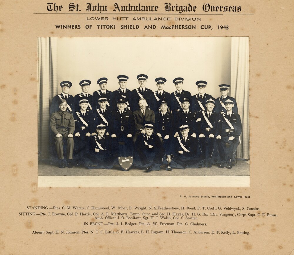 St. John Ambulance Brigade Overseas