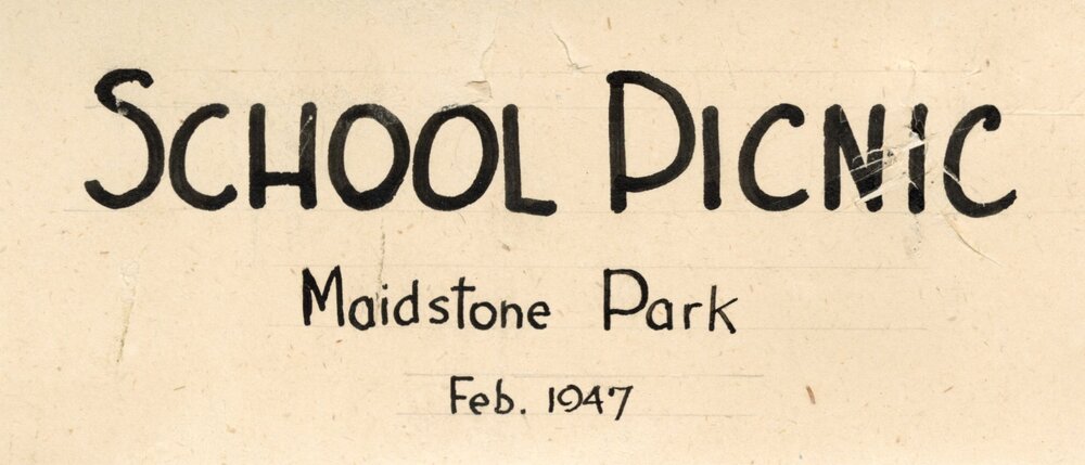 School Picnic, Maidstone Park