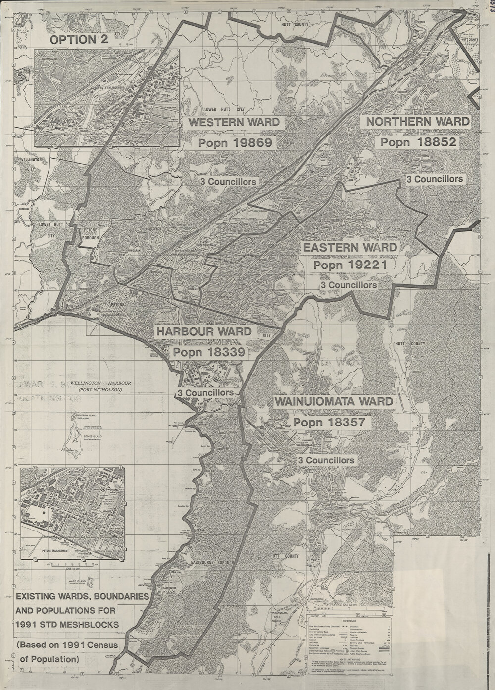 Hutt City Wards - Option 2