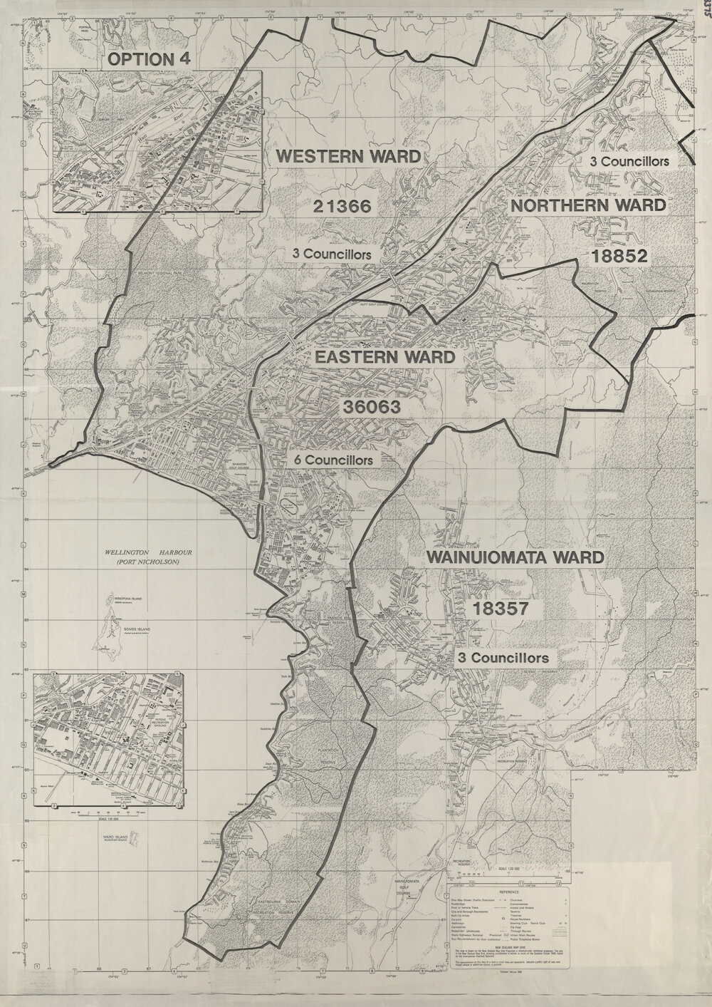 Hutt City Wards - Option 4
