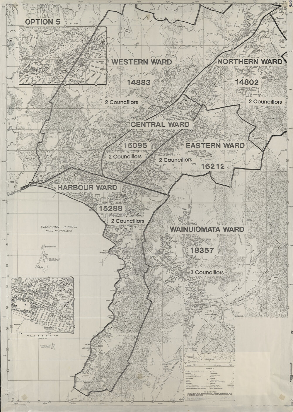 Hutt City Wards - Option 5