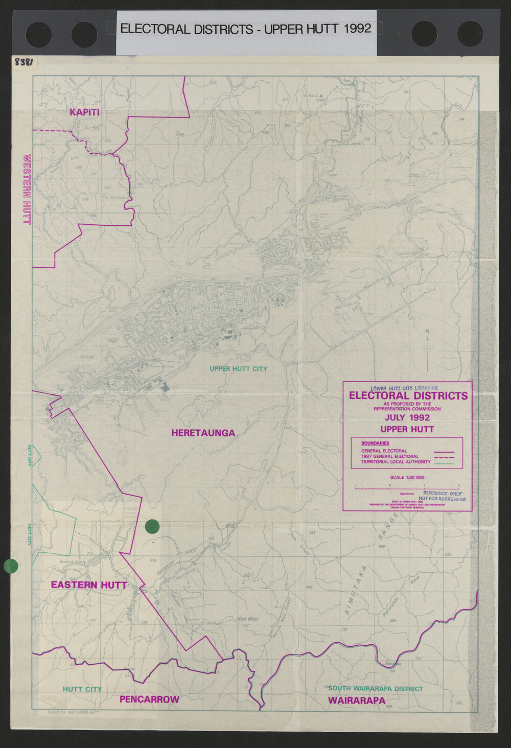 Electoral Districts : Upper Hutt