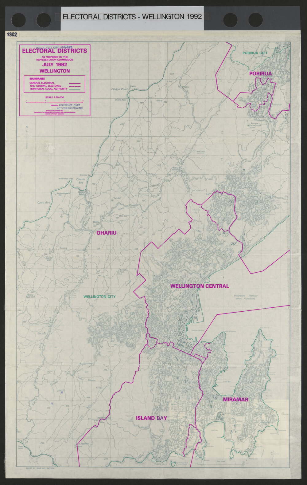 Electoral Districts : Wellington 