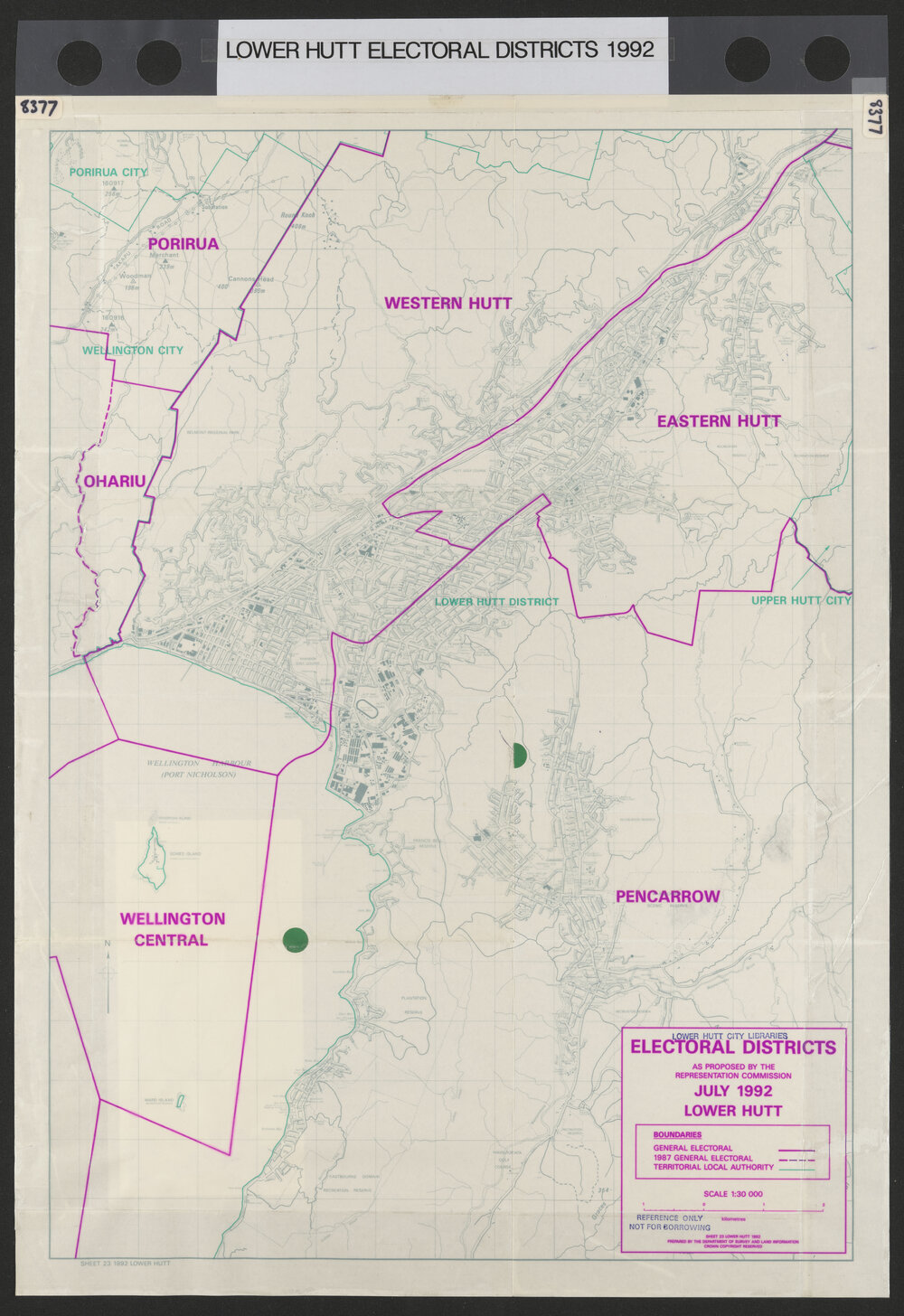Electoral Districts : Lower Hutt 