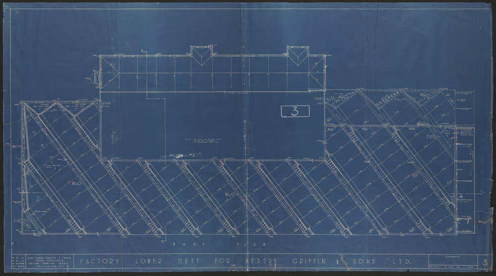 Factory Lower Hutt for Messrs Griffin &amp; Sons Ltd. 