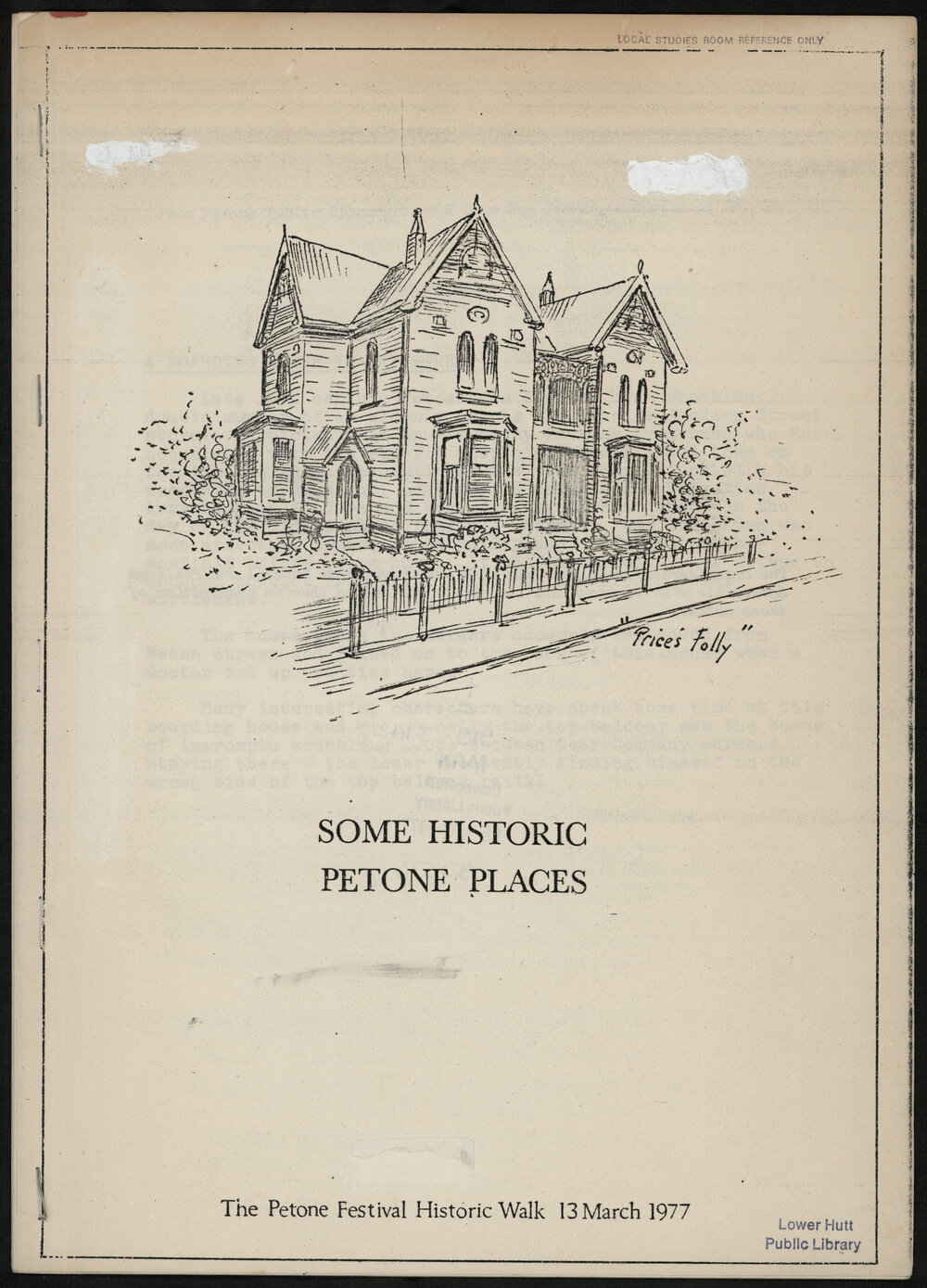 Some Historic Petone Places