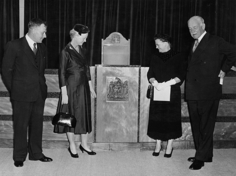 Town Hall opening ceremony
