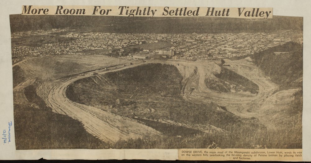 More room for tightly settled Hutt Valley