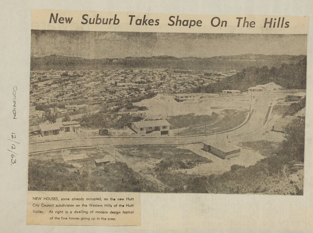 New suburb takes shape on the hills