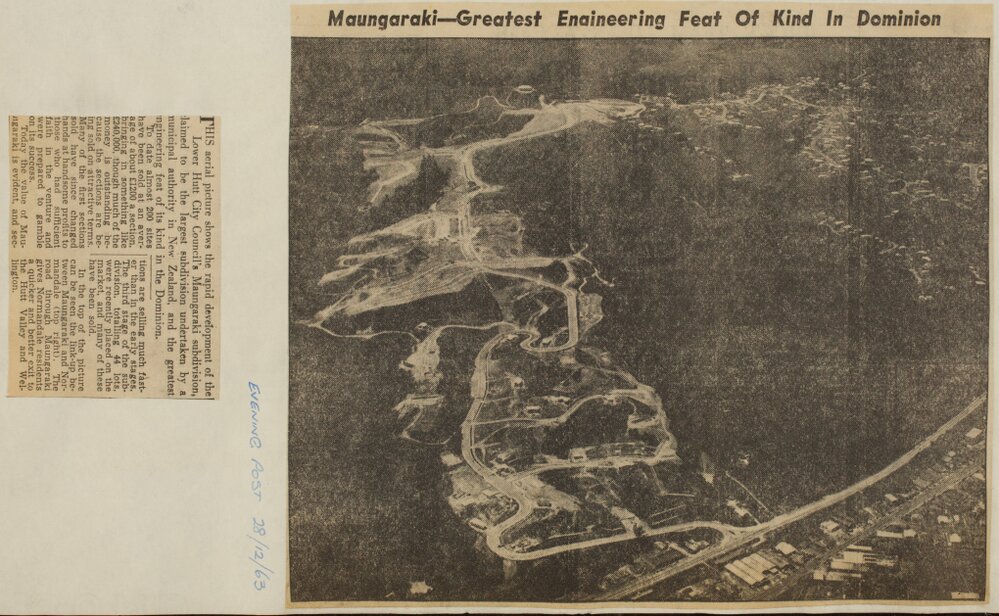 Maungaraki - greatest engineering feat of kind in Dominion