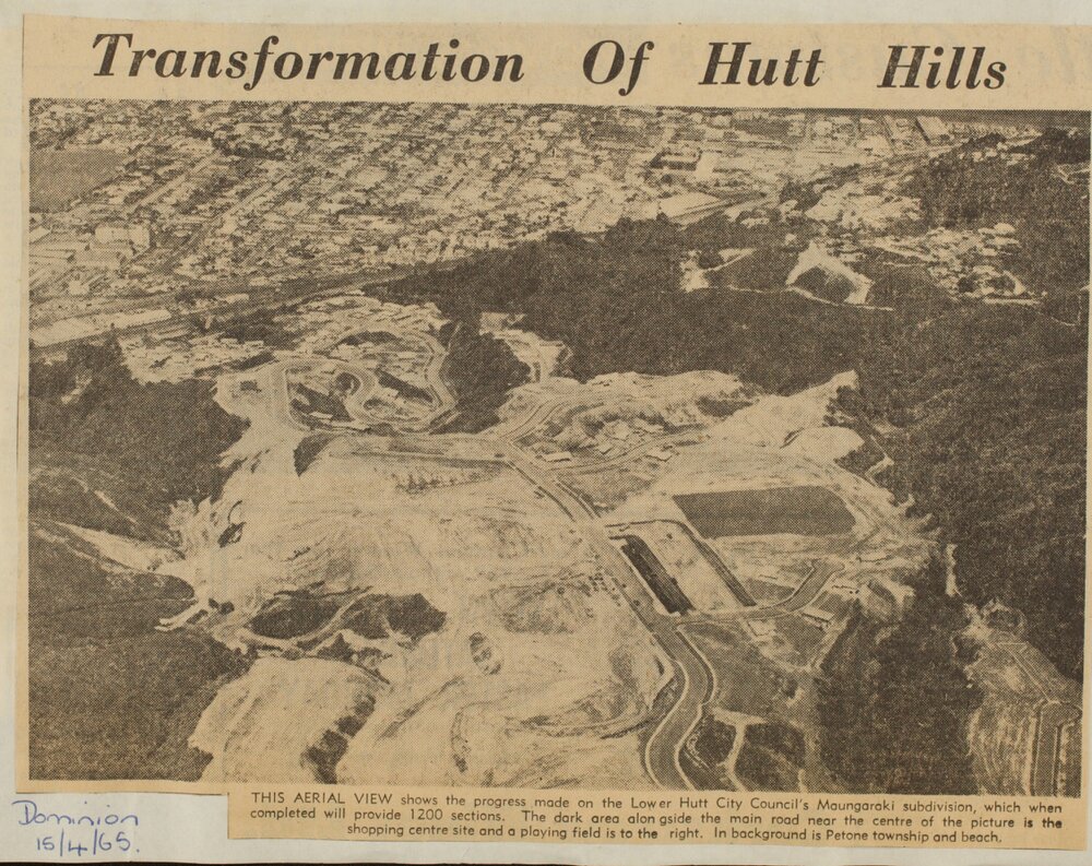 Transformation of Hutt hills