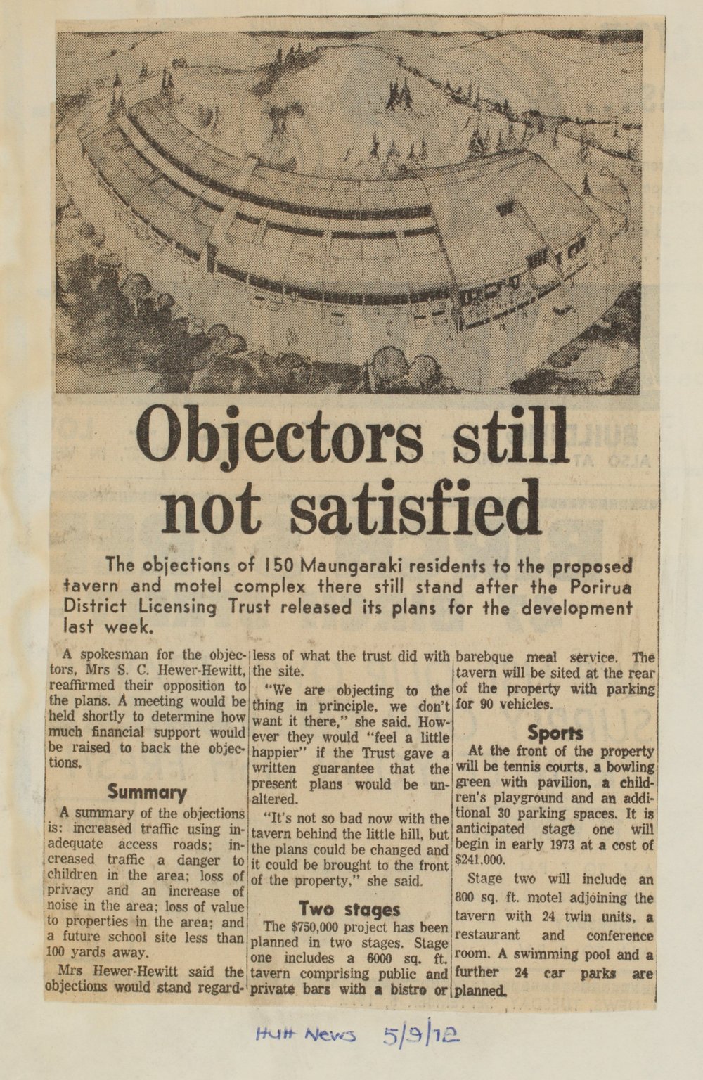 Objectors still not satisfied 