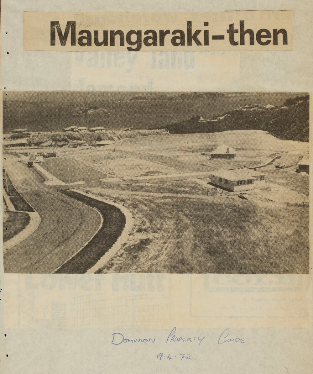 Maungaraki - then and now