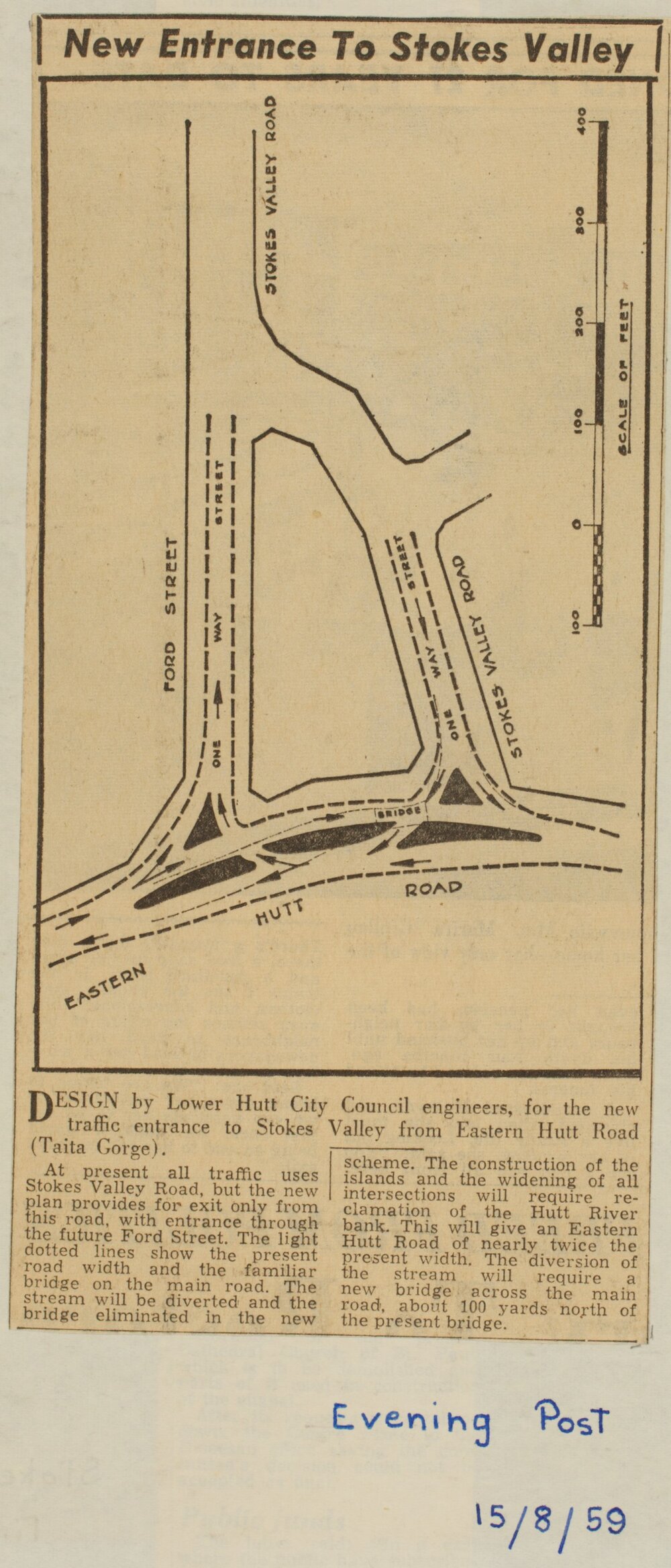 New Entrance to Stokes Valley