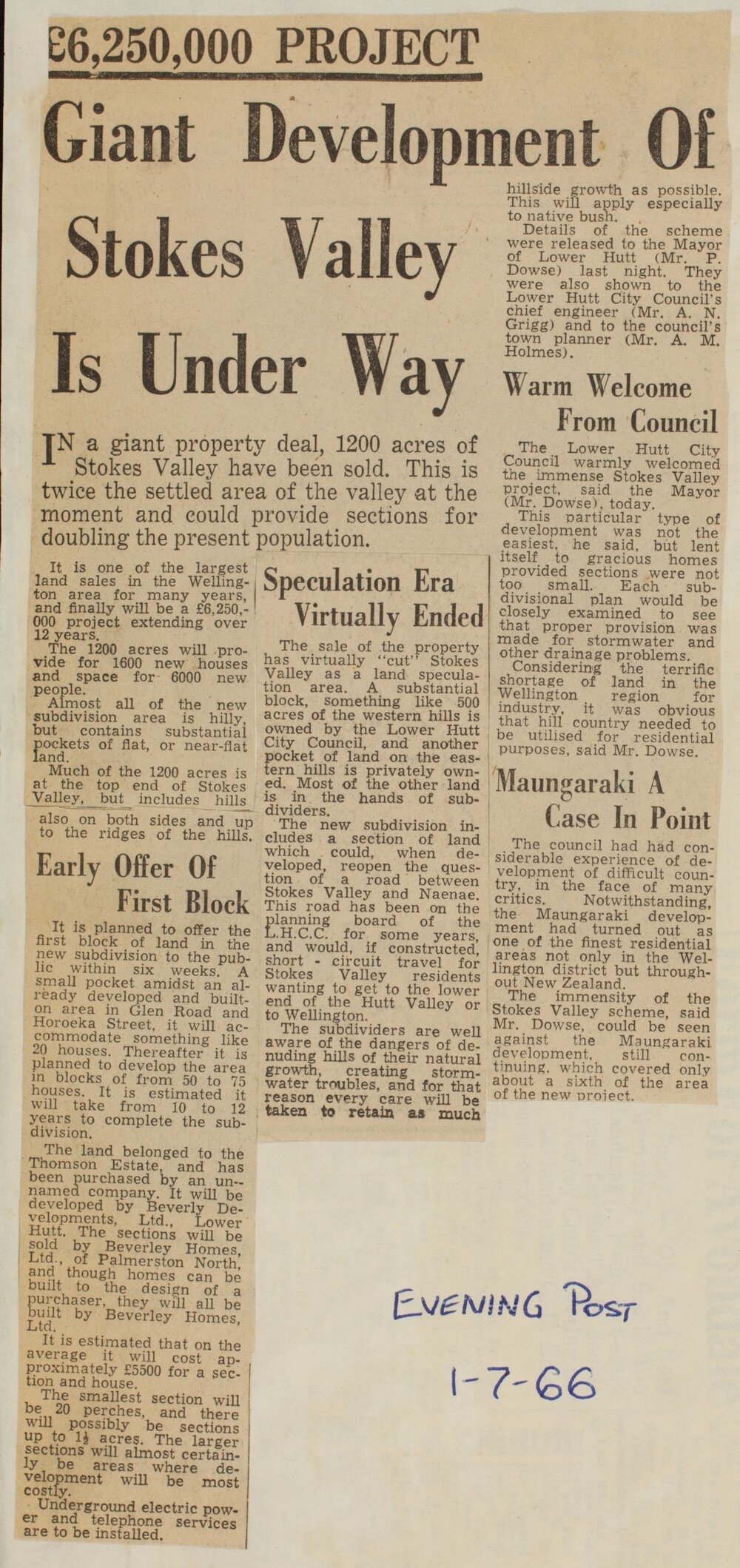 Giant Development of Stokes Valley is Under Way