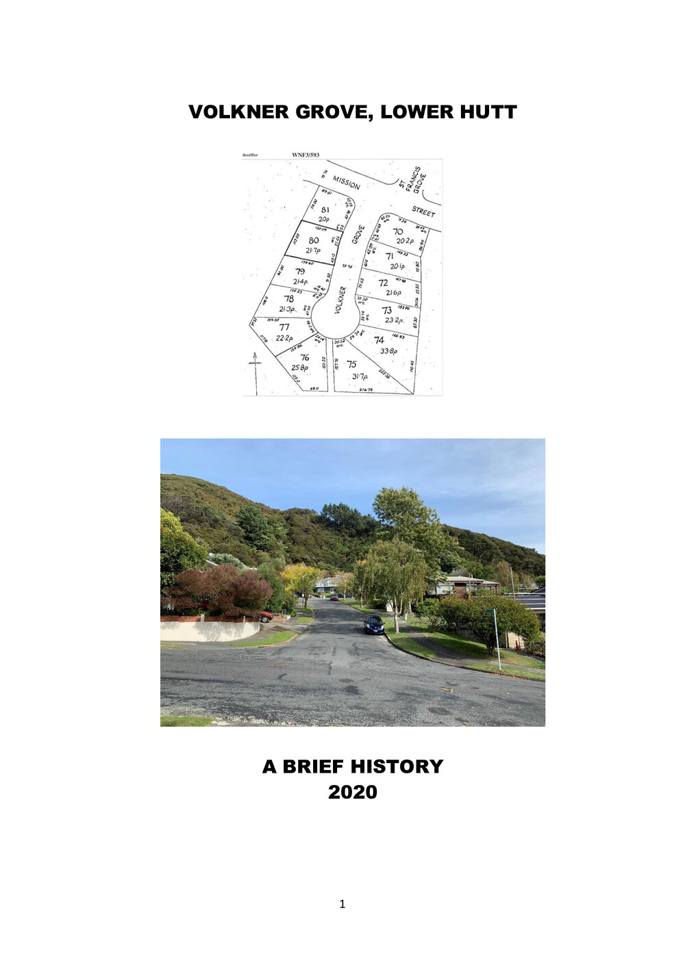 A brief history of Volkner Grove