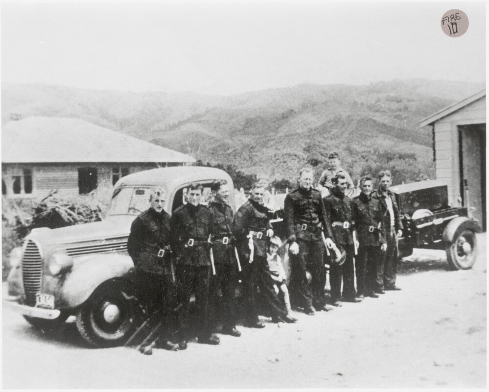 First volunteer group : Wainuiomata Fire Service