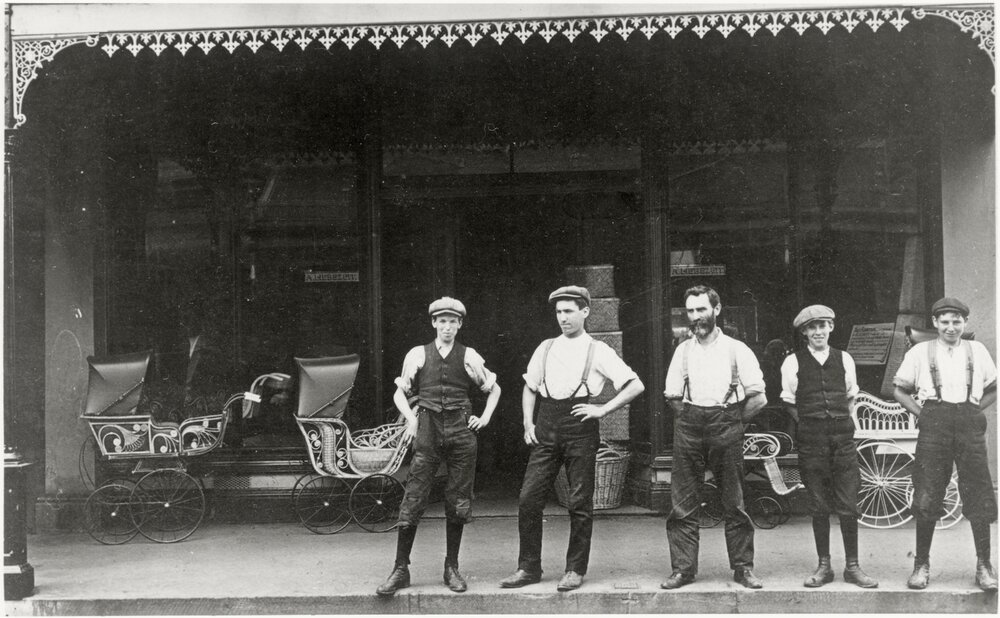 Liebezeit's shop staff