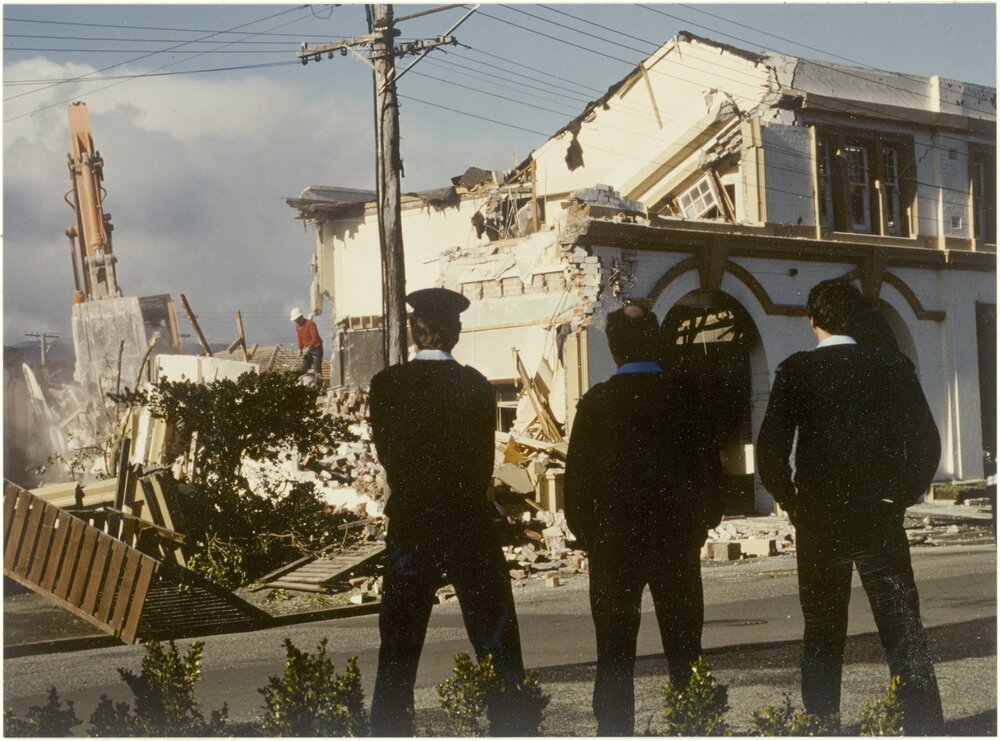  Petone Fire Station : demolition