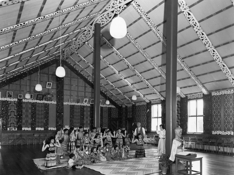 Waiwhetu meeting house, interior