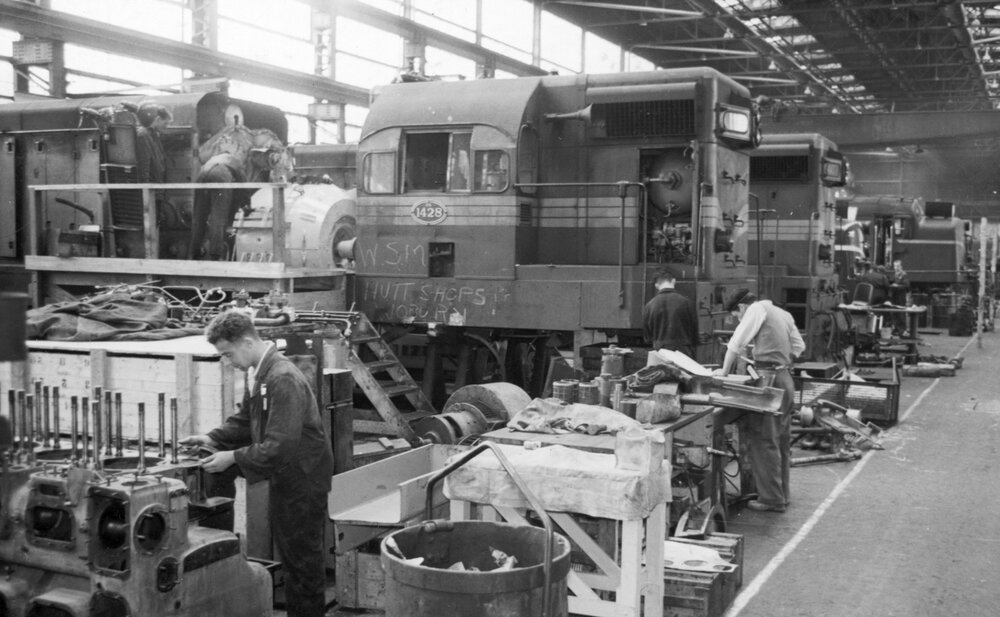 N.Z. Railway Workshops, Woburn