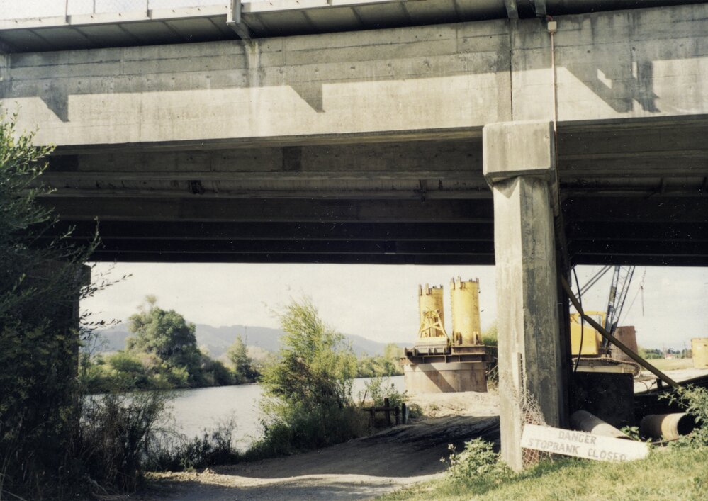 New Ewen Bridge construction