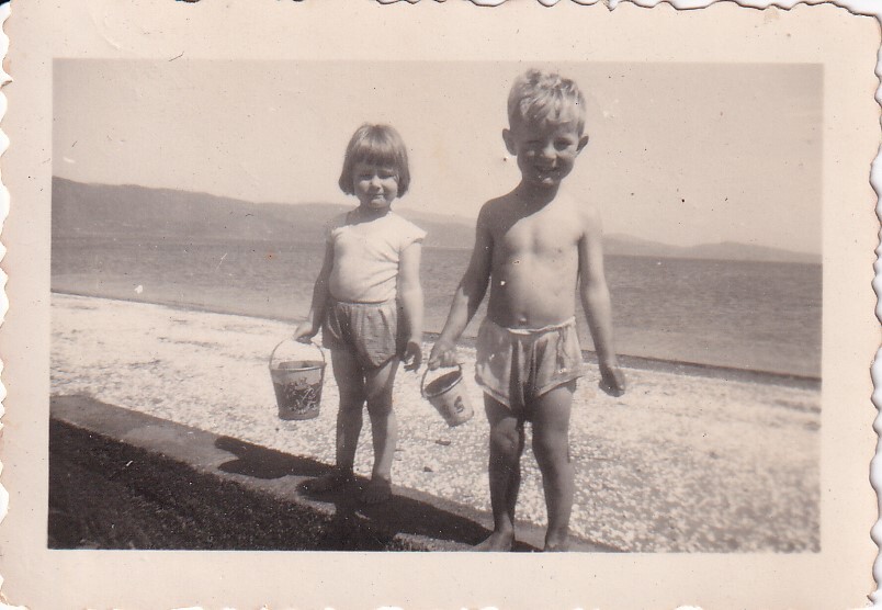 Children on Petone Beach