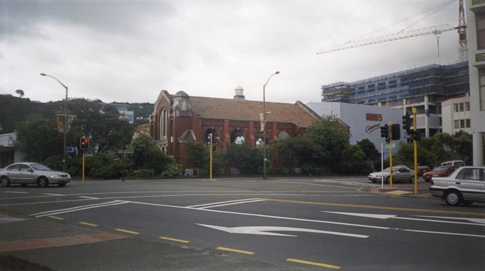Laings Road Methodist Church demolition (h) : exterior from Queens Drive/Laings Road intersection