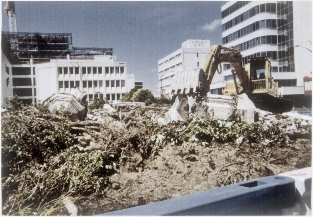 Laings Road and Queens Drive Corner after Church demolition (a)