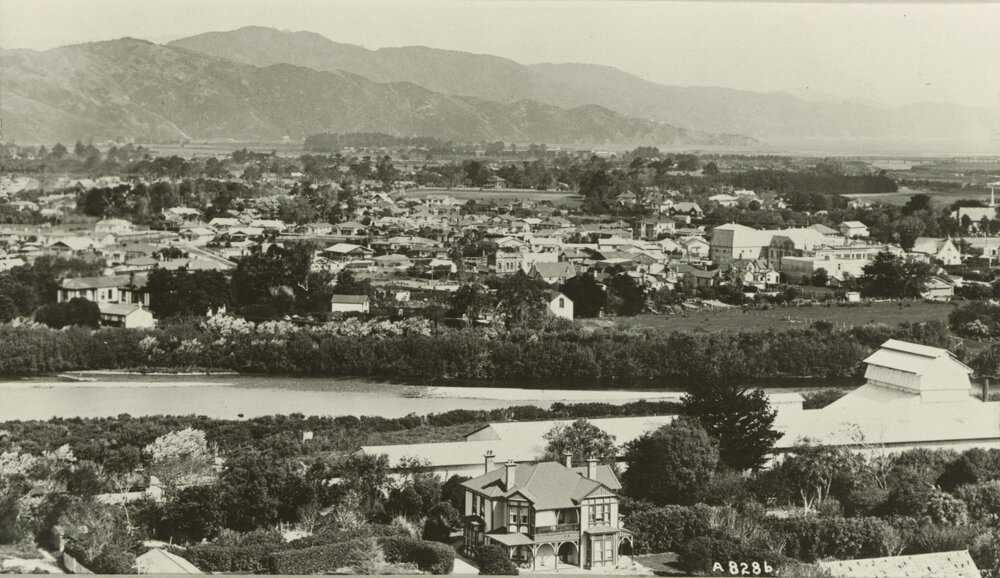 Panorama of Lower Hutt N.Z. (d)