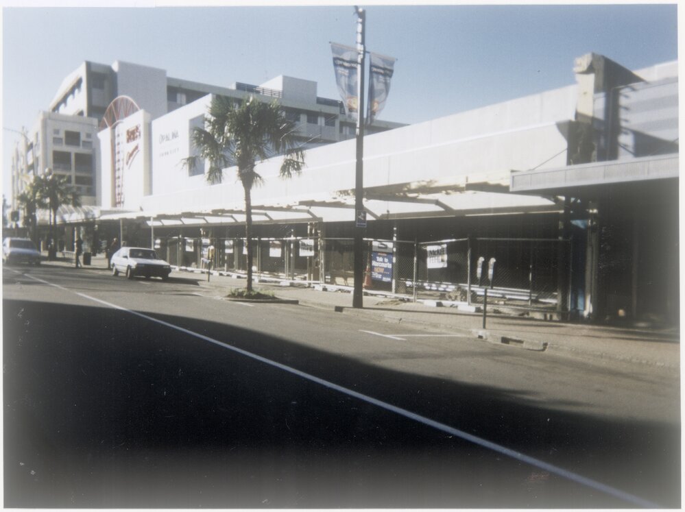 High Street: New shops under construction 