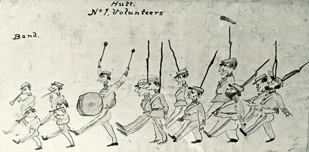 Hutt No.1. Volunteers. Band