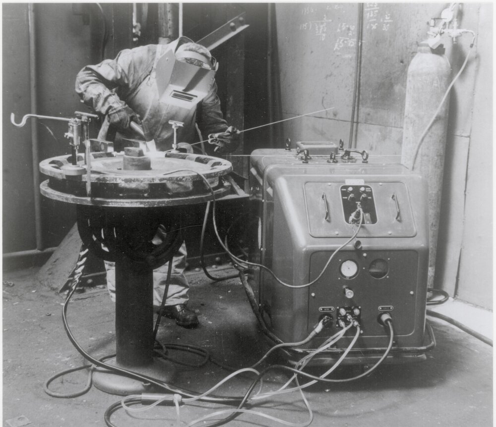 Woburn railway workshops : repair work